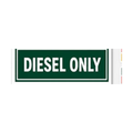 Fuel Label Sticker - Diesel Only - 6 x 2 Inch