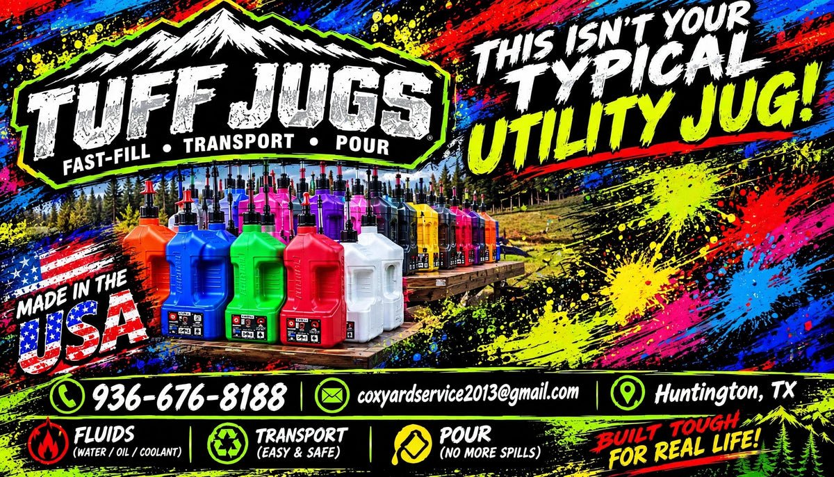 Tuff Jugs website heading - no QR code