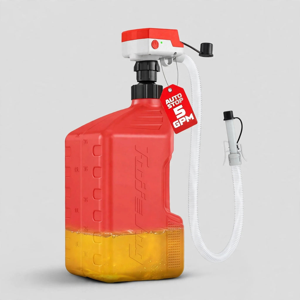 Cordless Fuel Transfer Pump - Fits Milwaukee 18V and DeWalt 20V - 5 GPM